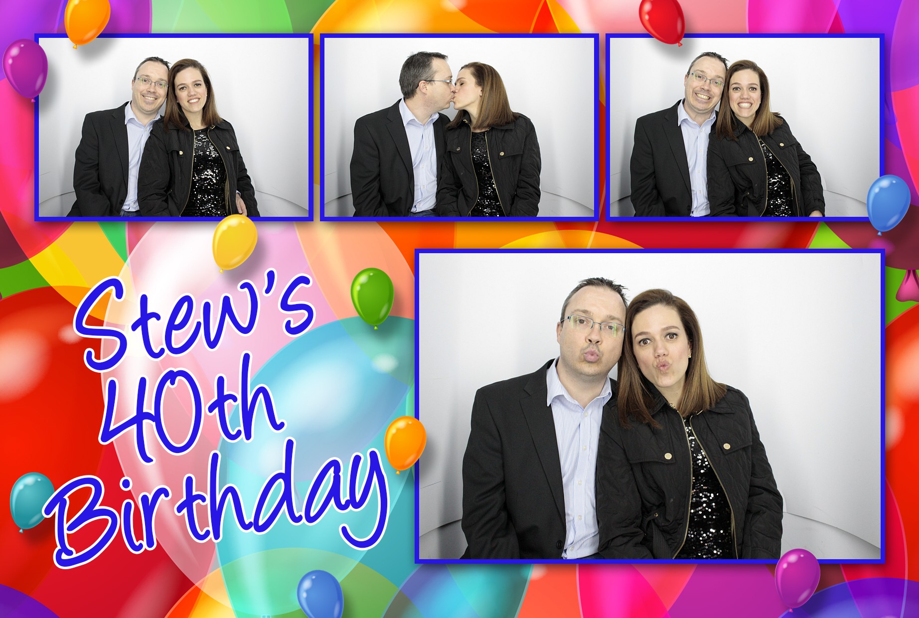 Stew's 40th Birthday | View more photos from the event at gallery.myphotoboothexperience.co.uk/u/MyPhotoBoothExperienceLtd/Stews-40th-Birthday